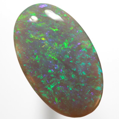 SOLID BLACK CRYSTAL OPAL Bright Floral Harlequin pattern SEE VIDEO